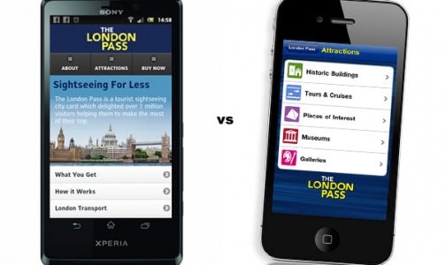 Mobile website vs phone App