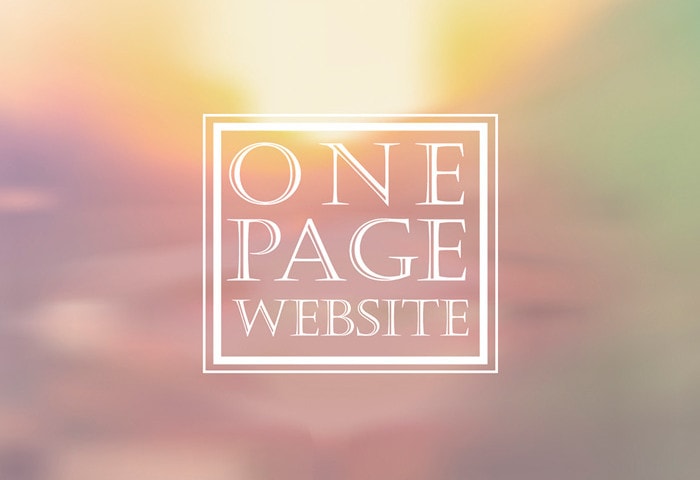 one-page-website-design